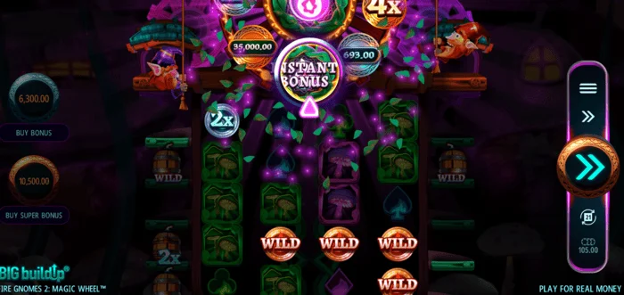 Fire Gnomes 2 Magic Wheel - magisches Rad in Aktion